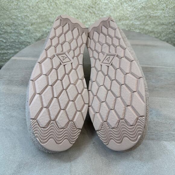 Sperry Top-Sider Moc-Sider Womens Rose Suede Mules Size 8.5 Lined Slippers New - Picture 10 of 13